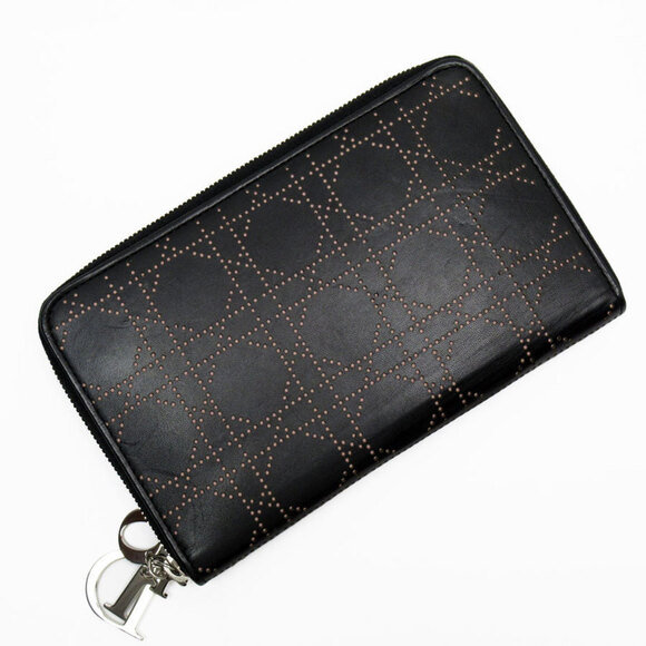 DIOR Black Leather Wallet - Picture 1 of 5